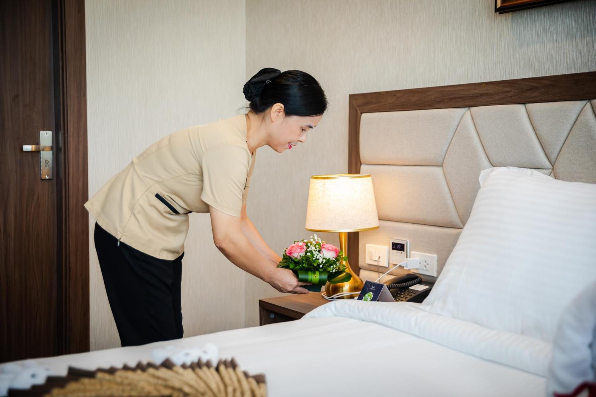 Muong Thanh Grand Ha Long Hotel Bagian luar foto